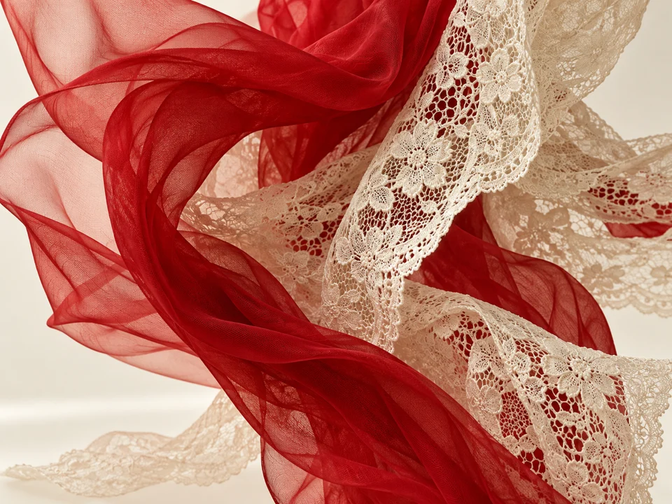 Sheer & lace
